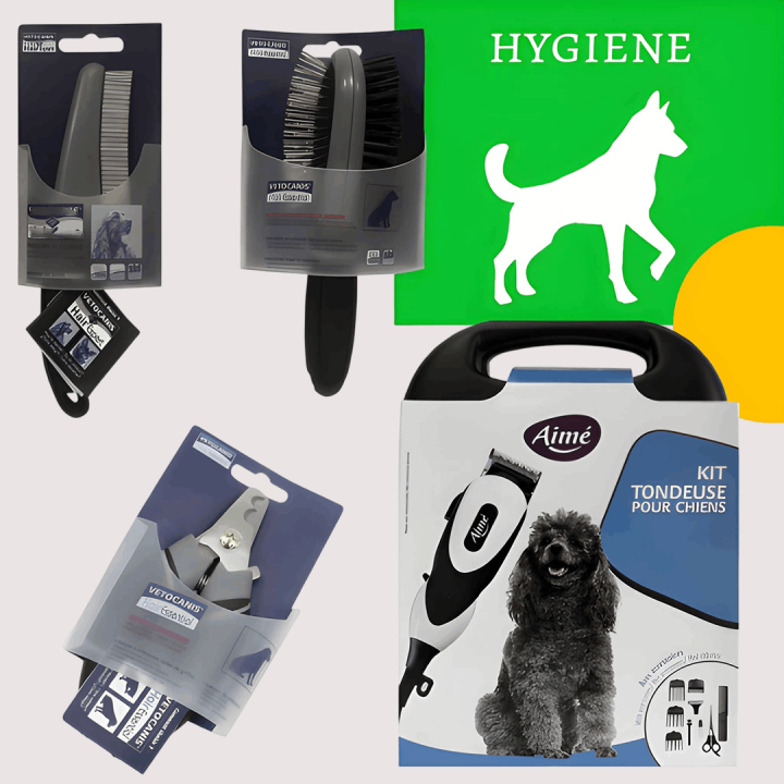 Kit tondeuse pour chien La Réunion